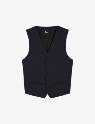 THE KOOPLES: Tailored V-neck wool waistcoat