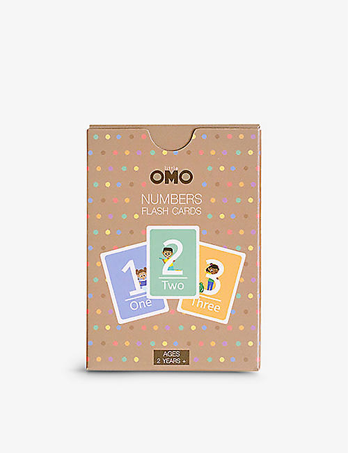 LITTLE OMO: Numbers paper flashcards set of 25