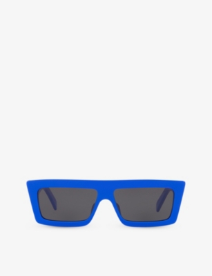 CELINE: CL40214U rectangle-frame injected sunglasses