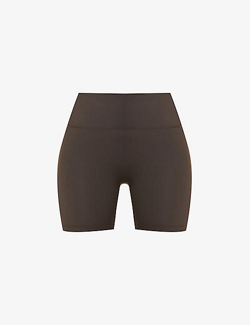 ADANOLA: Ultimate high-rise stretch-woven shorts