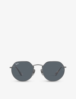 RAY-BAN: RB8165 Jack titanium sunglasses