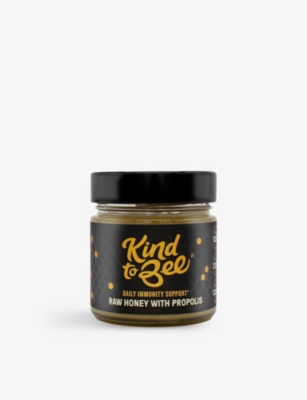 KIND TO BEE: Raw honey with propolis 250g