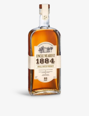 WHISKY AND BOURBON: Uncle Nearest 1884 small-batch premium whiskey 700ml