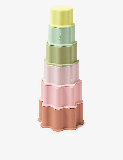 SUNNYLIFE: Circus moulded stacking-tower silicone cups