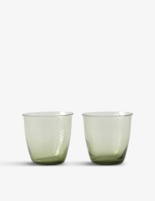 &TRADITION: SC78 textured glass cup
