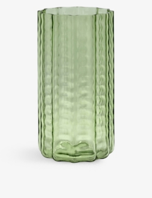 SERAX: Wave glass vase 28cm