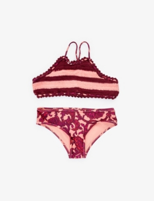 ZIMMERMANN Tiggy Crochet Cotton Bikini 6 10 Years Selfridges