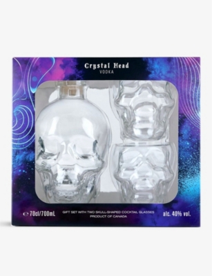 CRYSTAL HEAD VODKA: Crystal Head Vodka cocktail glass gift set