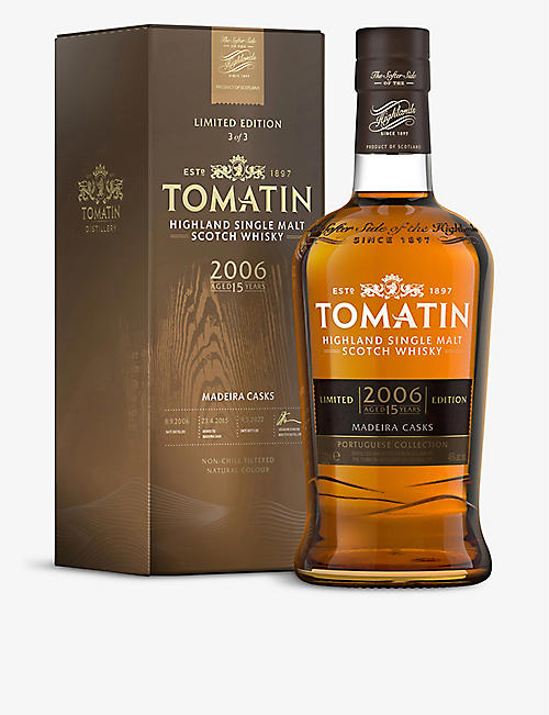 TOMATIN: Tomatin Portuguese Madeira single-malt Scotch whisky 2006 700ml