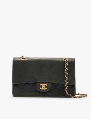 THIS OLD THING LONDON: Pre-loved Chanel classic quilted leather shoulder bag