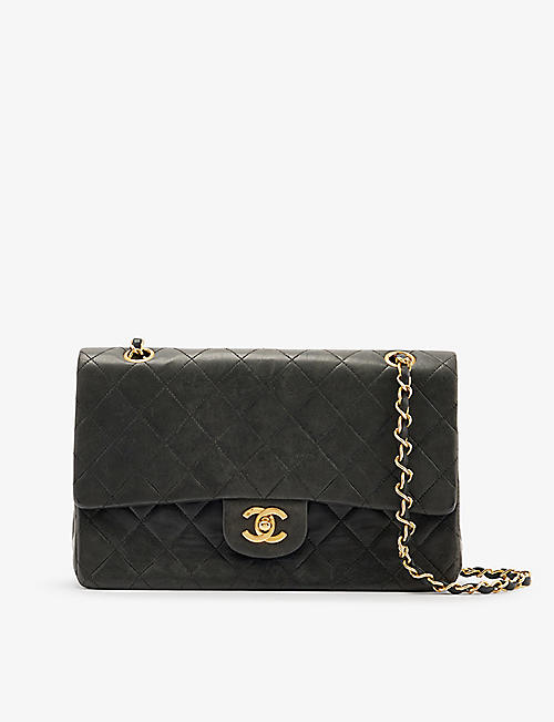 THIS OLD THING LONDON: Pre-loved Chanel classic quilted leather shoulder bag