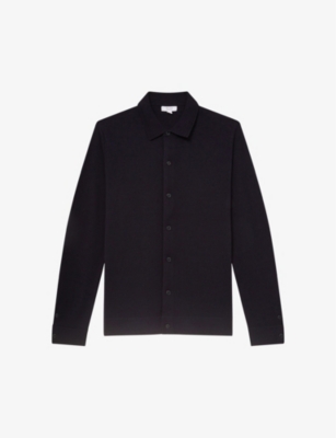 REISS: Forbes buttoned wool cardigan