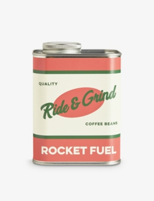 RIDE & GRIND: Ride & Grind Rocket Fuel coffee bean tin 250g