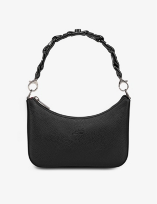 CHRISTIAN LOUBOUTIN: Loubila Chain mini leather shoulder bag
