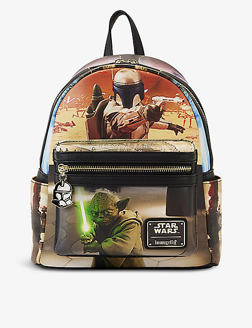 LOUNGEFLY: Star Wars Episode 2 Clones faux-leather backpack