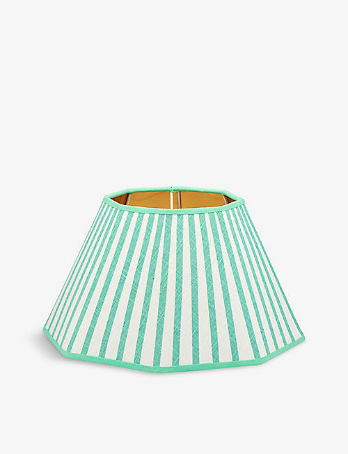 ANNA + NINA: Nautical striped cotton lamp shade 23.5cm