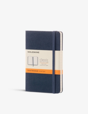 MOLESKINE: Classic hard-cover ruled notebook 14.4cm x 9.4cm