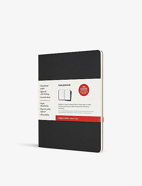 MOLESKINE: Subject Cahier journals pack of two