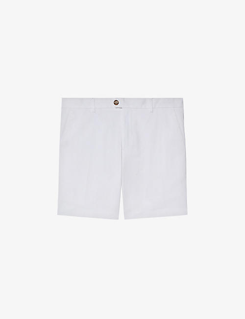 REISS: Wicket stretch-cotton chino shorts