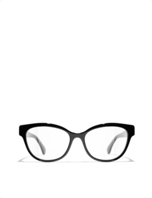CHANEL: CH3440H butterfly-frame eyeglasses