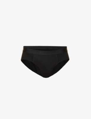 FALKE: Tonal waistband pack of two stretch-cotton briefs