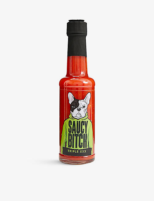 SAUCYBITCH: SaucyBitch Triple XXX chilli sauce 150ml