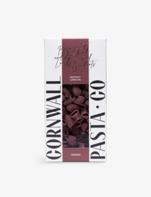 CORNWALL PASTA CO.: CornwallPastaCo organic beetroot lumaconi pasta 350g