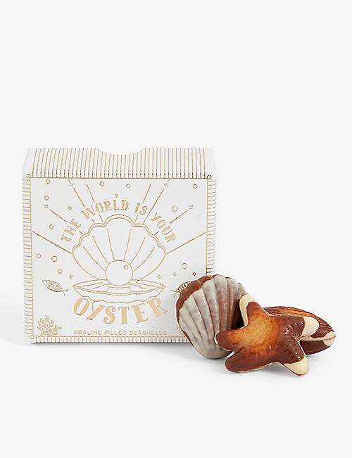 THE CHOCOLATE GIFTING COMPANY: Seashell-shaped chocolates 60g