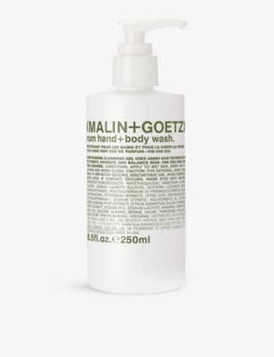 MALIN + GOETZ: Rum hand and body wash 250ml