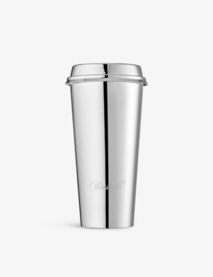 CHRISTOFLE: Objets Miroir silver-plated coffee cup 400ml