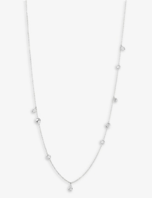 THE ALKEMISTRY: Aria 18ct white-gold and 1ct diamond necklace