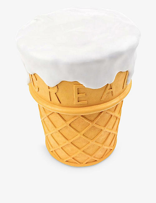 THIRD DRAWER DOWN: Giant Ice Cream resin stool 40.7cm