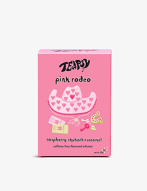 TEAPSY: Teapsy Pink Rodeo flavoured tea box of 15