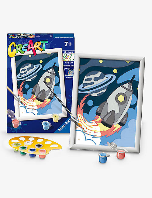 CREART: Space Explorers paint by numbers activity kit