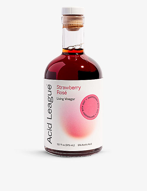 ACID LEAGUE: Strawberry Rosé living vinegar 375ml