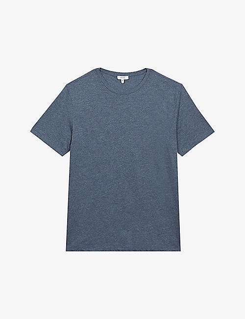 REISS: Bless regular-fit cotton-jersey T-shirt
