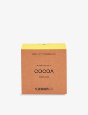 SELFRIDGES SELECTION: Cocoa tea bags pack of 20