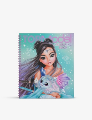 TOP MODEL: Dragon Love colouring book