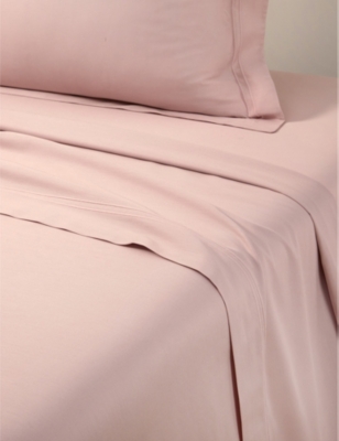 YVES DELORME: Triomphe organic cotton-sateen flat bed sheet