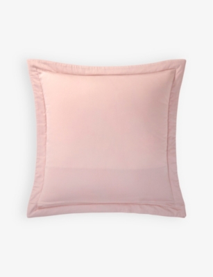 YVES DELORME: Triomphe organic-cotton boudoir pillowcase 30cm x 40cm