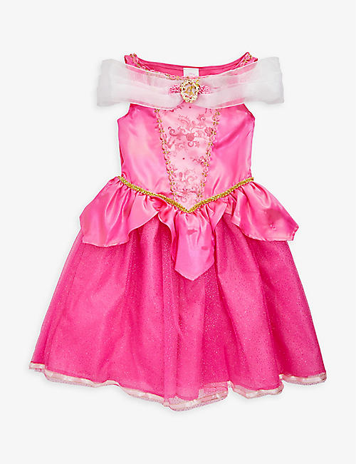 DRESS UP: Aurora woven fancy dress costume 5-6 years