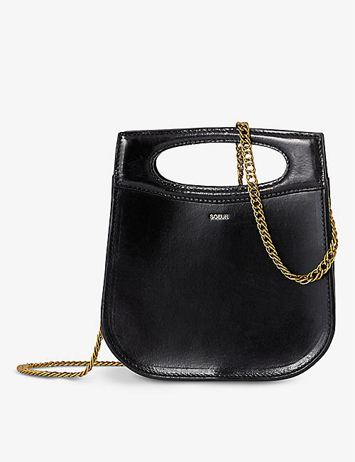 SOEUR: Cheri Mini leather tote bag