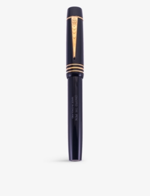 ONOTO: Magna Classic acrylic and 23ct yellow-gold plated sterling-silver fountain pen