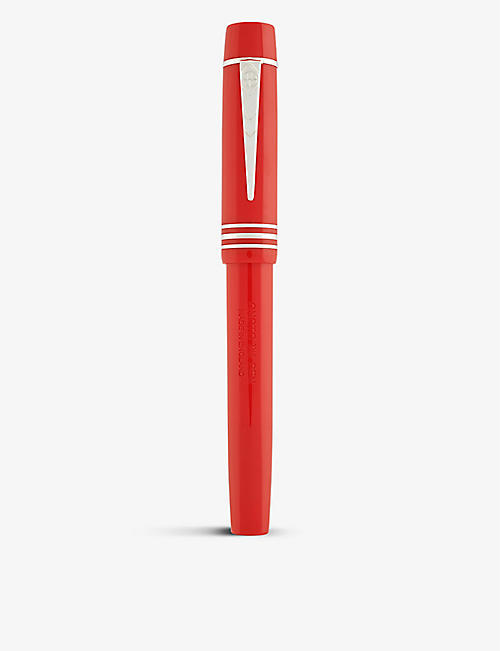 ONOTO: Magna Classic Rosso acrylic and sterling-silver fountain pen
