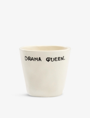 ANNA + NINA: Drama Queen ceramic espresso cup 7.6cm