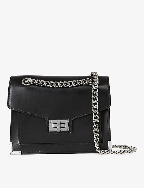 THE KOOPLES: Small Emily leather shoulder bag