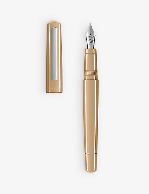 TIBALDI: Infrangibile resin and stainless-steel fountain pen