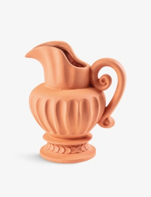 SELETTI: Antonio Aricò Magna Graecia caraffe terracotta vase 25cm