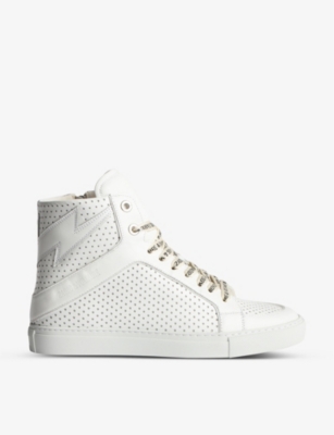 ZADIG&VOLTAIRE: ZV1747 High Flash high-top leather trainers