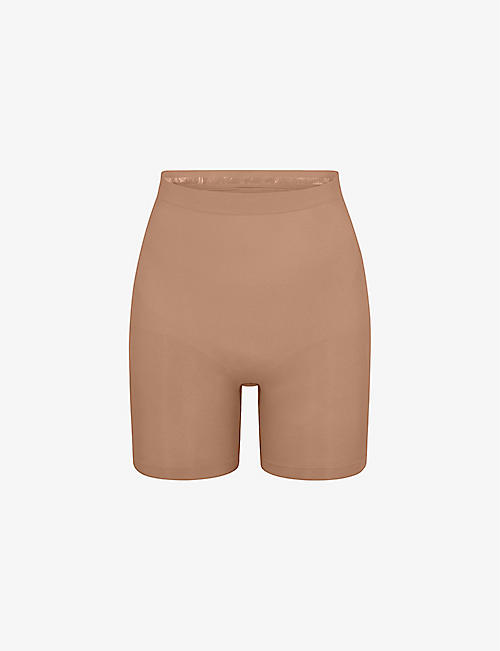 SKIMS: Sculpt fitted stretch-woven shorts